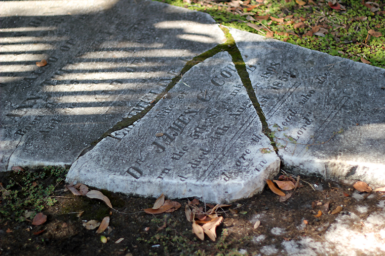 cracked tomb Charleston SC