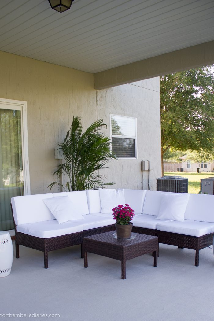 A Back Patio Oasis Transformation