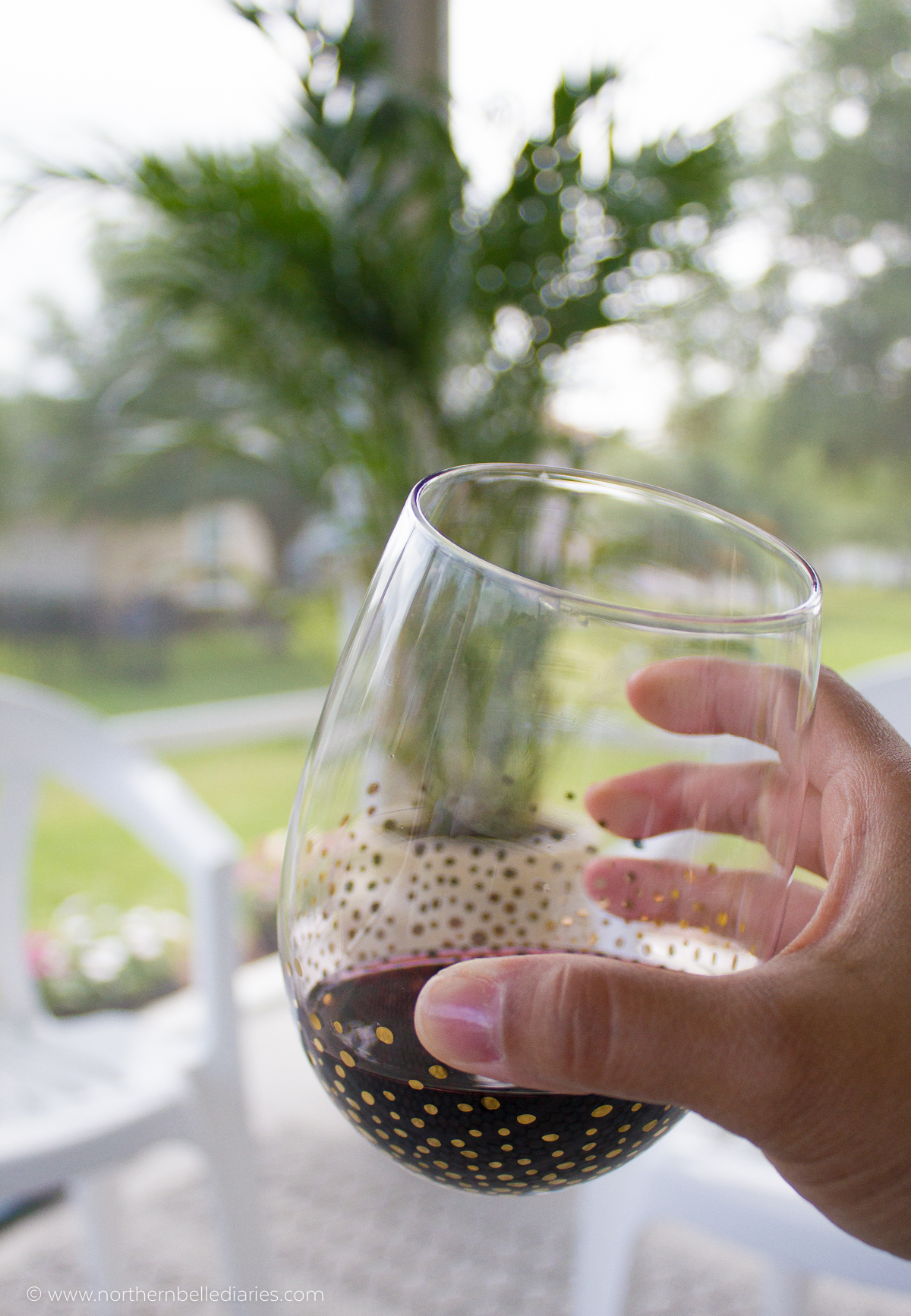 One perfect sip moment with Chateau Ste Michelle wine
