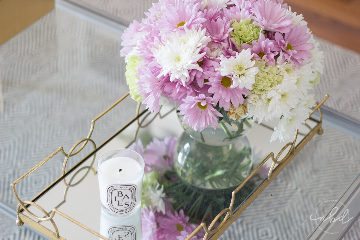 Flowers and Baies Diptyque candle