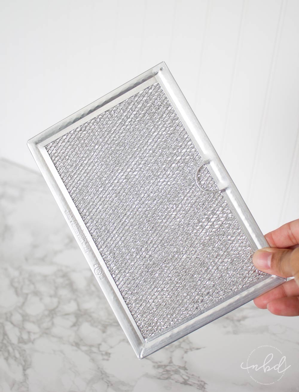 clean range hood filter without toxic chemicals