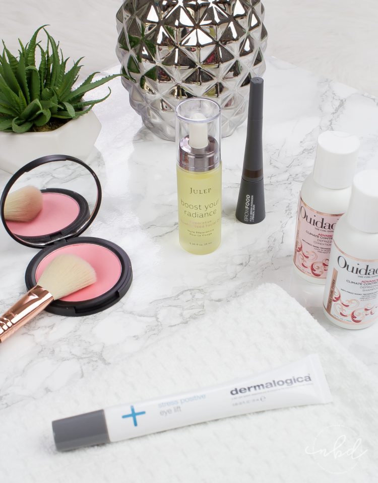 Influenster Posh Voxbox Review | Dermalogica, JULEP, Sigma Beauty, Lashfood, Ouidad, AQUIS