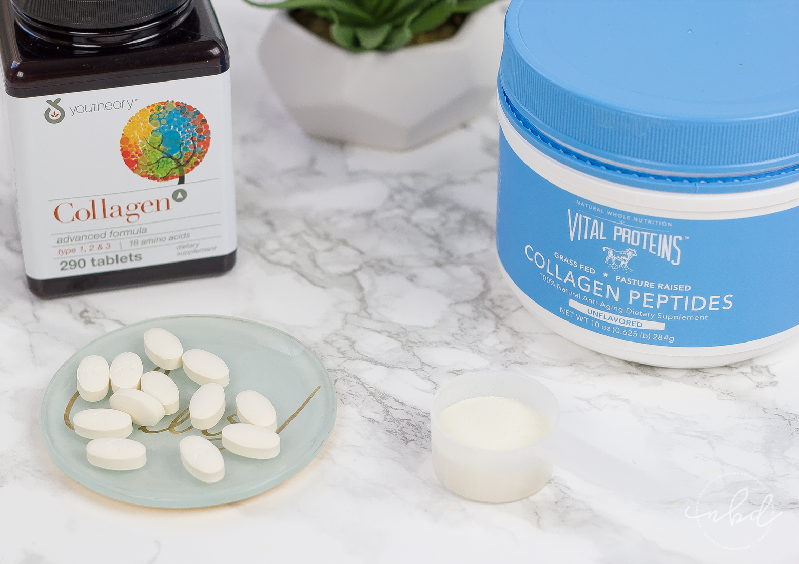 Anti-Aging Skincare for Acne-Prone Skin | La La Lisette | Collagens youTheory and Vital Proteins