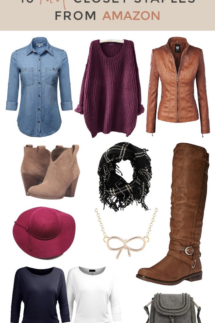 10 Fall Closet Staples from Amazon