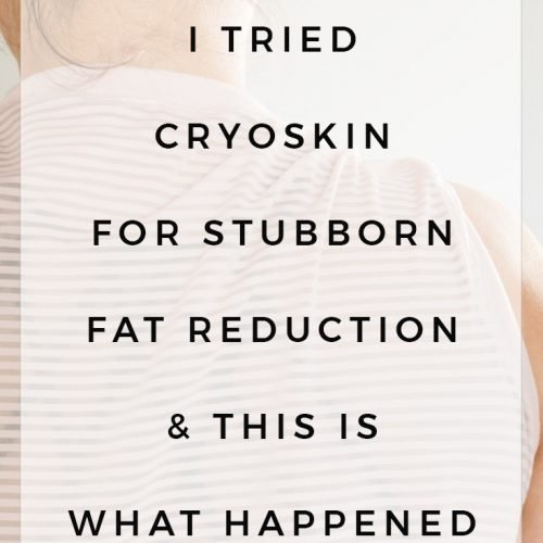 I Tried Cryoskin for Fat Reduction and Here is What Happened #cryoskin #cryoslimming #cryotherapy #fatloss