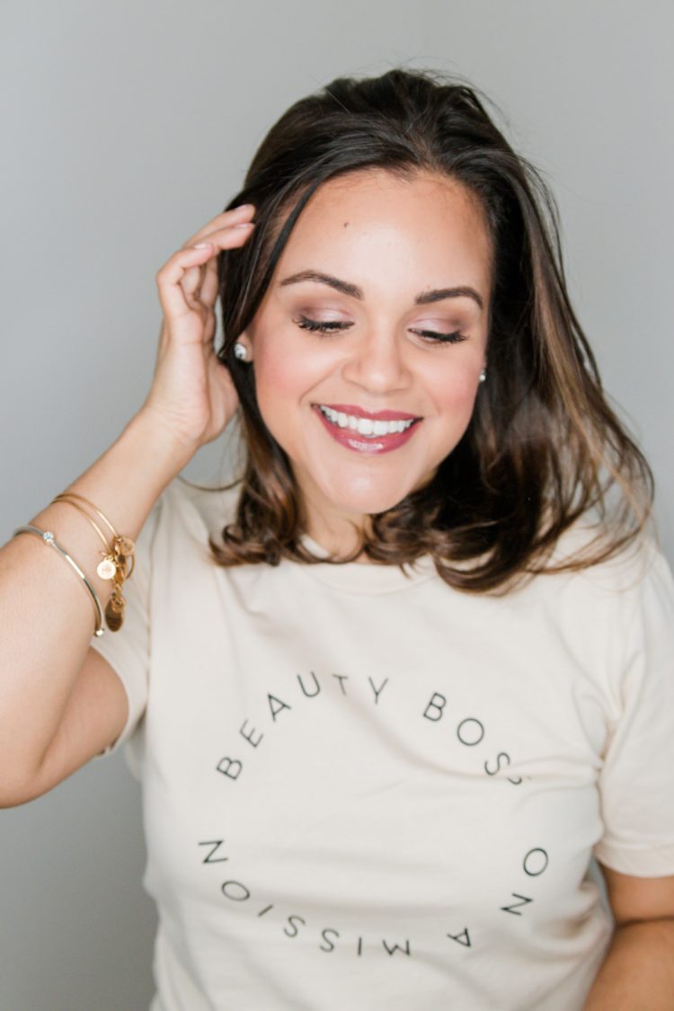 Winter Berry clean makeup look - La La Lisette #CleanBeautyProject