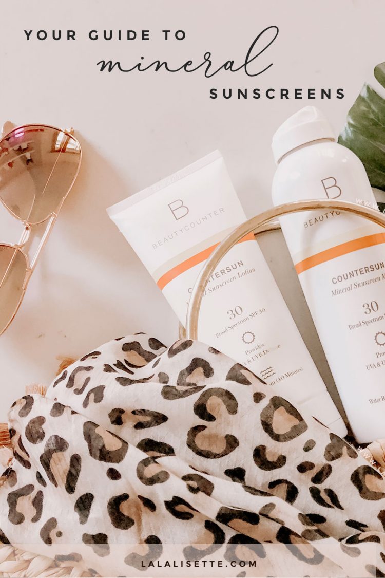 The importance of mineral sunscreen, especially those made from non-nano zinc oxide, and why it's a safer sunscreen for your health and that of the environment.