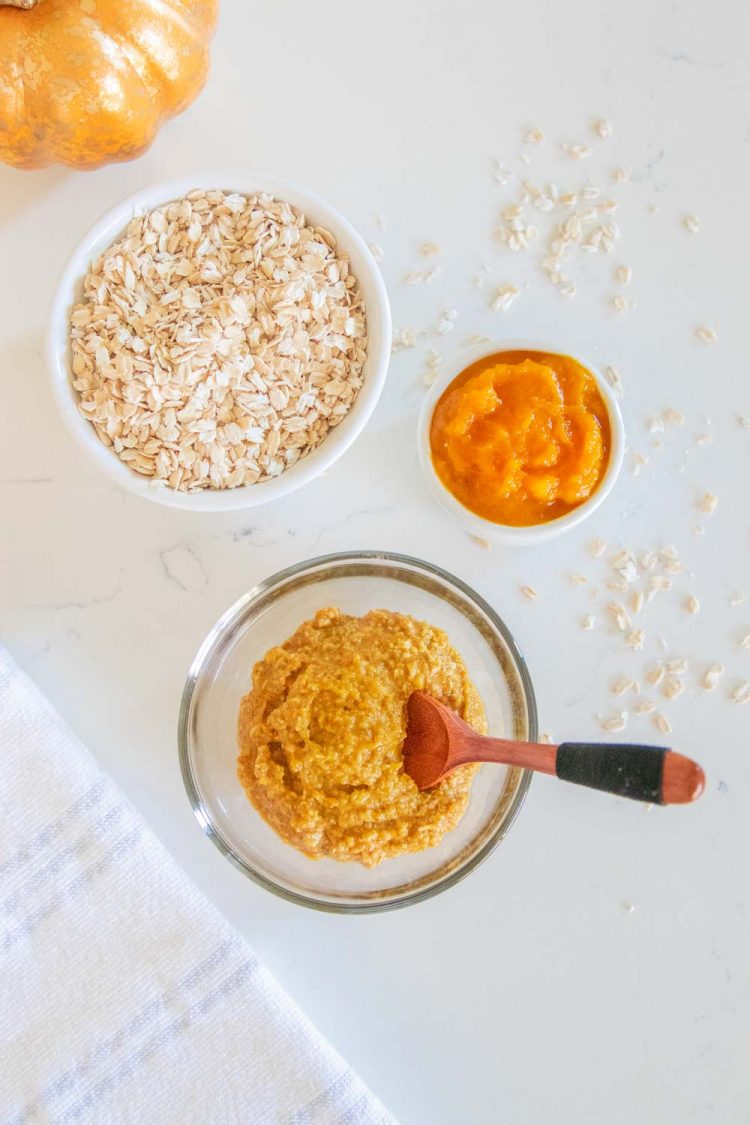 exfoliating pumpkin face mask