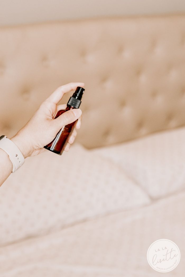 Natural Pillow Spray Recipe with Essential Oils